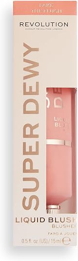 Makeup Revolution Superdewy Liquid Blush 15ml Buildable Pigment Real Flush view 3