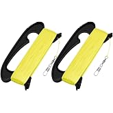 IMAGE Kite Spool Handle,100M/328 Feet High-Strength Nylon Kite String with Handles and Quick Connect Clips, Vibrant and Bright, Durable Outdoor Sports Tool