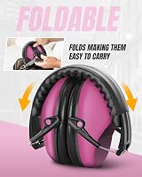 Kemraes Children's Noise Cancelling Ear Defenders Pink Autism Hearing view 5