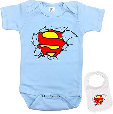 supergirl baby onesie