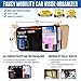 Fancy Mobility Car Backseat Organizer - Baby Accessories, Kids Small Toys & Travel Essentials Holder - Great Storage Bag for Road Trip - Perfect Baby Shower Gift