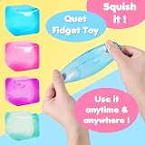 SBWBZB 3PCS Ice Cube Stress Balls Squishy Fidget Toys for Kids Adults Sensory view 2