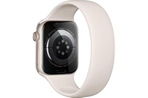 Zedoli Solo Loop Band Compatible with Apple Watch Band 40mm 38mm 41mm 44mm 45mm 44mm 42mm 49mm, Sport Silicone Replacement Wristband for iWatch Bands for Women Men Series 9 8 7 6 5 4 3 2 1 SE Ultra