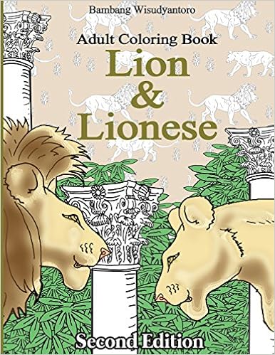 Amazon.com: Lion and Lionese: Adult Coloring Book (9781537712413 