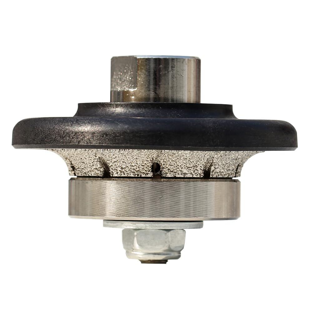 Raizi B5 5mm Demi-bullnose/Roundover Diamond Hand Profiler/Router Bits for Granite Countertops