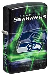 Zippo NFL Seattle Seahawks 540 Matte Pocket Lighter