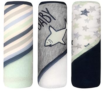 modern baby hooded towels microfiber