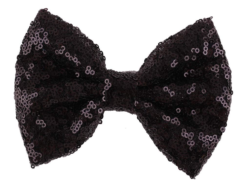 Love Fairy Girl's Lovely Fashion Bow Hairpin Sequins Hair Clip for Daily Life Travel Party Festivals