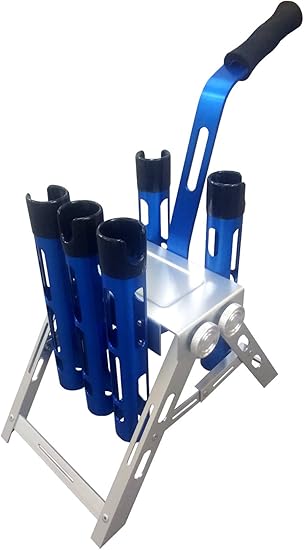 Amazon Rodiocraft ロデオクラフト ロッドスタンド ロッドスタンド 5本用 有頂天ブルー Rodiocraft ロデオクラフト ロッドスタンド