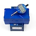 ACCUD Digital Indicator 0.5''/12,7mm | Digital Probe Indicator Dial Test Gauge High Resolution: 0.0005''/0.01mm - with Spare Flat Back