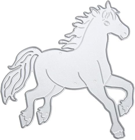 Broadroot Coupe Metal Dies Amour Dessin Anime Cheval Album De Scrapbooking Decoration Artisanat Amazon Fr Cuisine Maison
