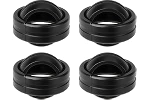 OTOTEC 4X Spherical Bushing Plain Bearing GE20ES GE-20.DO 20x35x16/12 mm for Low-Speed Oscillation in Construction Machinery