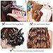 30pcs Hair Rollers - HailiCare Foam Hair Roller for Hair DIY - Flexible Soft Pillow Curlers - No Heat for Women & Kids (Black)