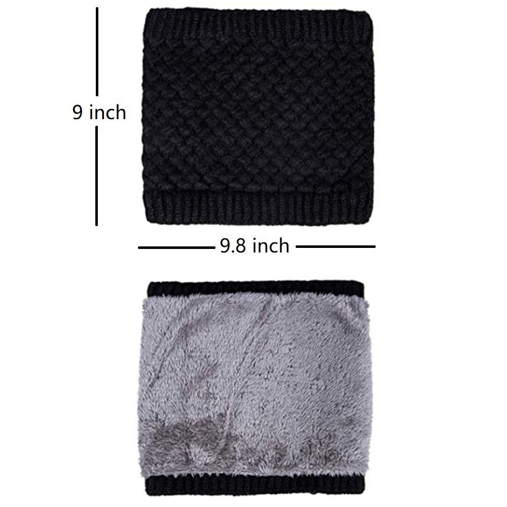 ANSLYQA Neck Gaiter Warmer Winter Fleece Gaiters for Women Men Skiing Running Winter Sports, ANSLYQA Neck Gaiter Warmer Winter Fleece Gaiters for Women Men Skiing Running Winter Sports,