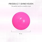 Straame Playballs Soft Pit Balls for Kids Pink 400 Count Crush Proof view 4