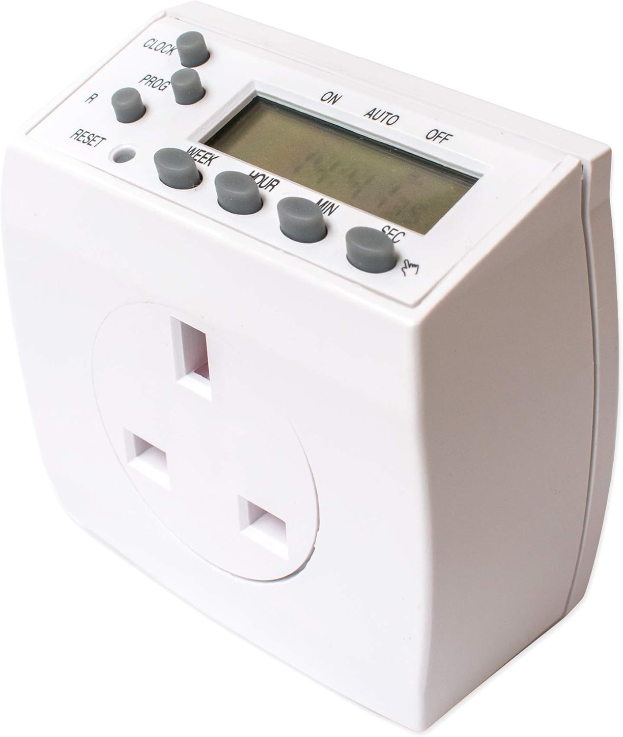 Digital 3 Pin Plug Fish Feeder Timer Amazon Co Uk Garden Outdoors