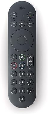 Sky Glass and Sky Stream Remote Anthracite Black