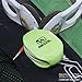 Recoil Automatic Cord Winder for Headphones and Earbuds. No More Tangled Headphones! The Original Retactable Cord Organizer. Green, Size Small