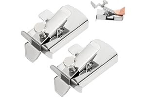 GISMTR 2PCS Buddy Sew Magnetic Seam Guide, Magnetic Seam Guide for Sewing Machine, Multifucntional Straight Line Hems Sewing Ruler, Universal Sewing Machine Attachments