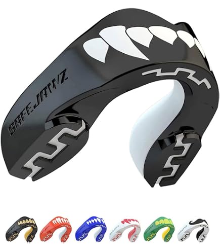 Protège-dents De Basket SuperFit Shock Doctor Sans Bretelles Pour Adulte - Orange, Technologie De Gel Pour Choc Et Confort