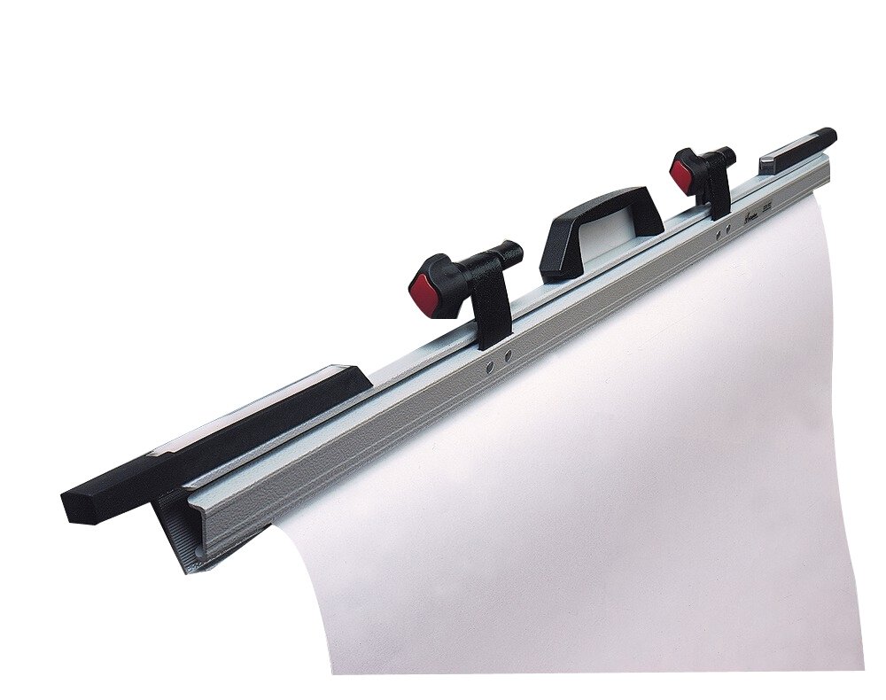 Vistaplan A0 Plan Hangers With Handles Grey (Pack of 2)