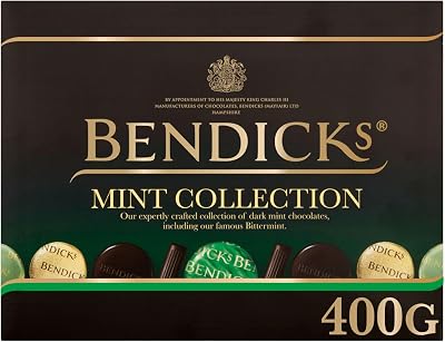 Bendicks Dark Chocolate Mint Collection 400 g Premium Vegan Chocolate Mint
