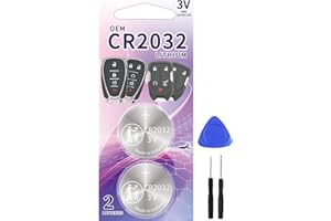 BBXSA Key Fob Replacement Batteries for Chevy GMC Silverado Equinox Malibu Sierra Traverse Cruze Impala Tahoe Terrain Acadia Yukon Colorado Camaro Suburban Trax Blazer Sonic Express Remote Key Fob Battery