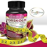 Forskolin Weight Loss Formula 400MG 30Capsules Helps Leptin Levels - Caralluma Garcinia Cambogia Horsetail Powder Biotin - Helps Women and Men Lose Weight Burn Fat Fast No Side Effects - Made In USA