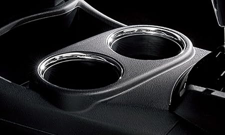 Amazon Toyota トヨタ純正 Gr ガズーレーシング カップホルダーリング クロームメッキ加飾 アクア Nhp10 G Grスポーツ用 H29 11 ドリンクホルダー 車 バイク