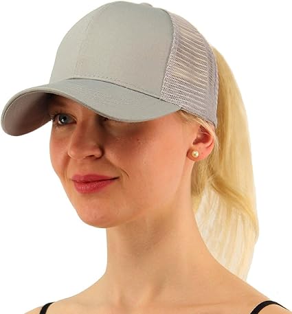 casquette femme chignon