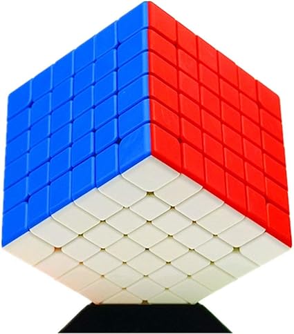 Lakshya India Stickerless Cubes with High Stability for Enhancing Intelligence and Hand Eye Coordination (6x6)