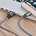 Cell-Tronics iScso55303 Micro USB Cable, Nylon Braided Tangle Free Data Sync Android Charging Power Cord High Speed USB 2.0 for Samsung/HTC/LG - 3 Piece