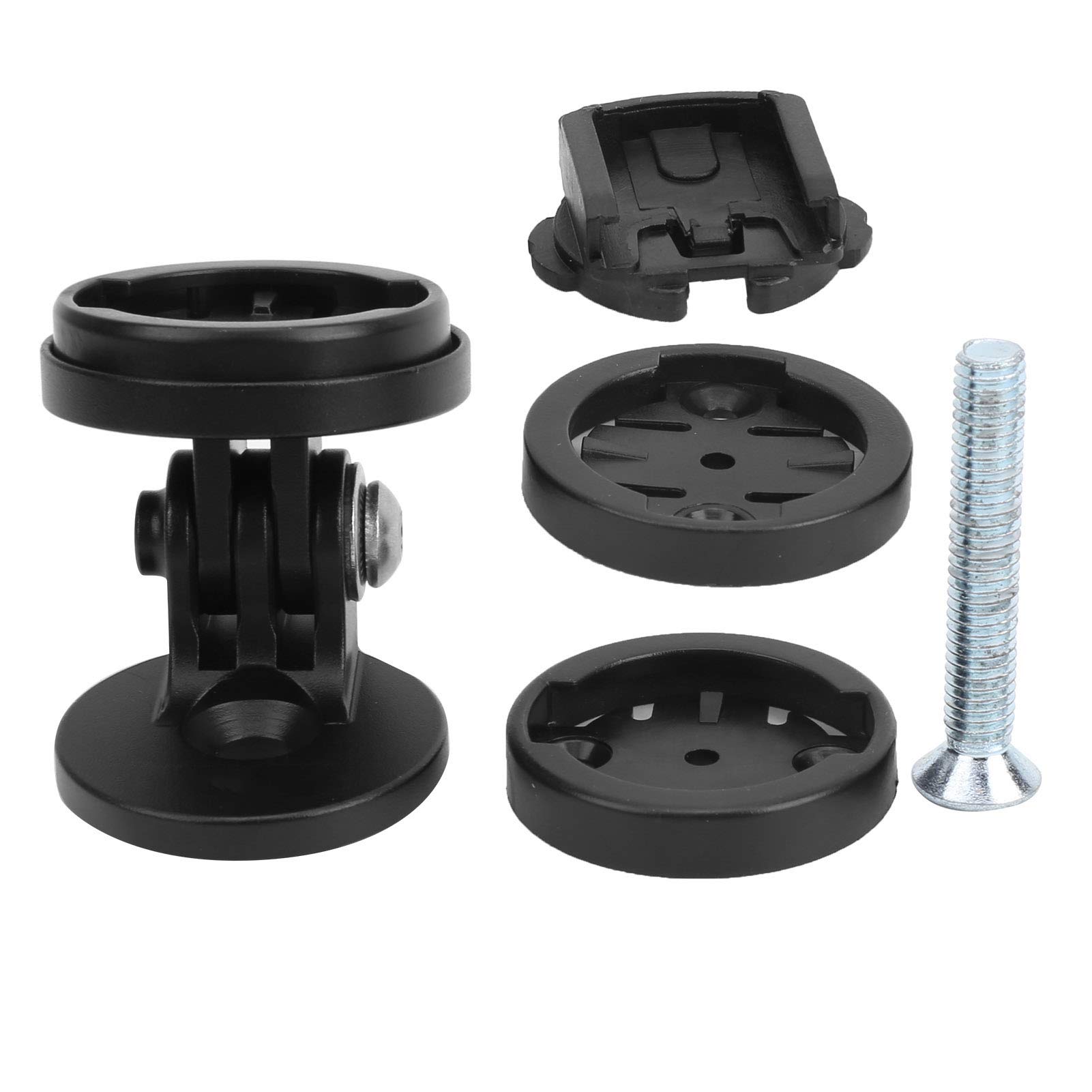 Bike Computer Mount, Cycle Computer Holder, Aluminium Alloy, Durable, Lightweight, Universal Adapter Bracket for Cycling Accessories, for Road Bikers, Mountain Bikers, and Triathletes Training