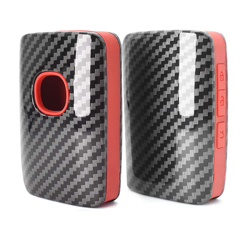 ontto for Mazda 3 Alexa 2019 2020 Key Cover Plastic Soft Silicone Key Fob Cover Holder Protector for Mazda 3 CX-30 CX-5 CX-9 Mazda 3 Sedan 2019 2020 3-Button Remote Car Key Case Keyring