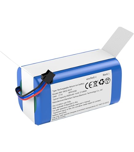 Amazon.com: RDSJK 6800mAh Vacuum Battery Replacement for Airrobo