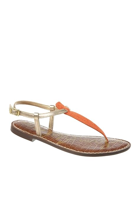 sam edelman gold flip flops