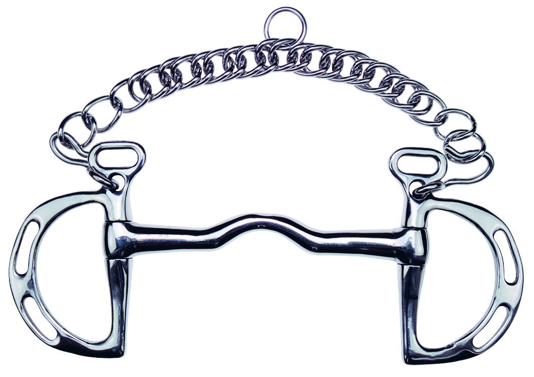 Feeling Unisex Adult 606642 Unjointed Kimberwick Bit - Multi-Coloured, 135 mm