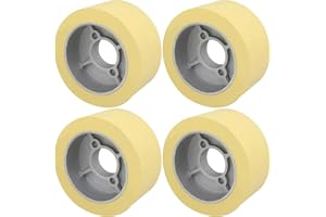 Mucacat 4X Rubber Presses Roller Woodworking Milling Machine Drive Wheel Universal Power Feeder Wheel Power-Stock Feeder Whee