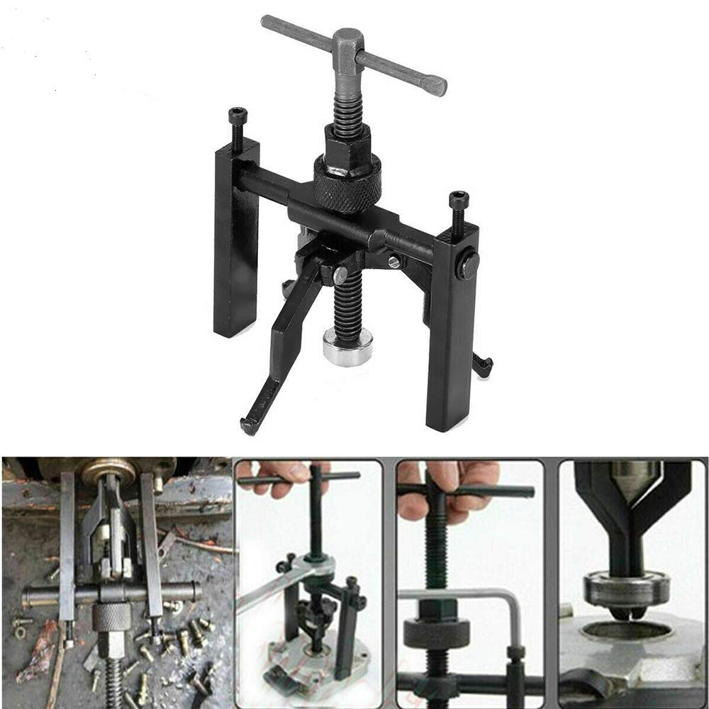 MASO Inner Bearing Puller 3 Jaw Gear Extractor Heavy Duty Automotive Manual Machine for Car SUV