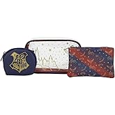 Bioworld Harry Potter Hogwarts Travel Cosmetic Bags - Set of 3