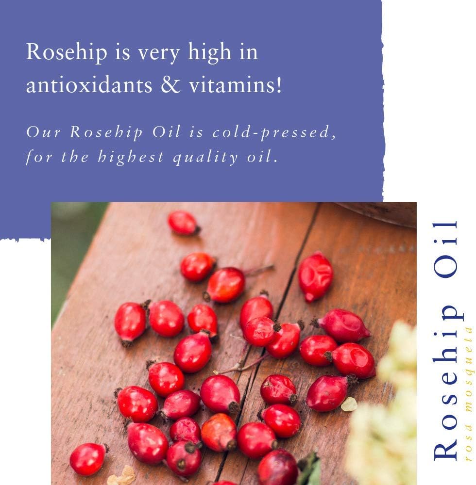 Absolute Aromas Rosehip Oil 150ml - Pure, Natural, Cold-Pressed, Vegan and Cruelty Free - Nourishing and Rejuvenating Moisturising Oil - Image 3