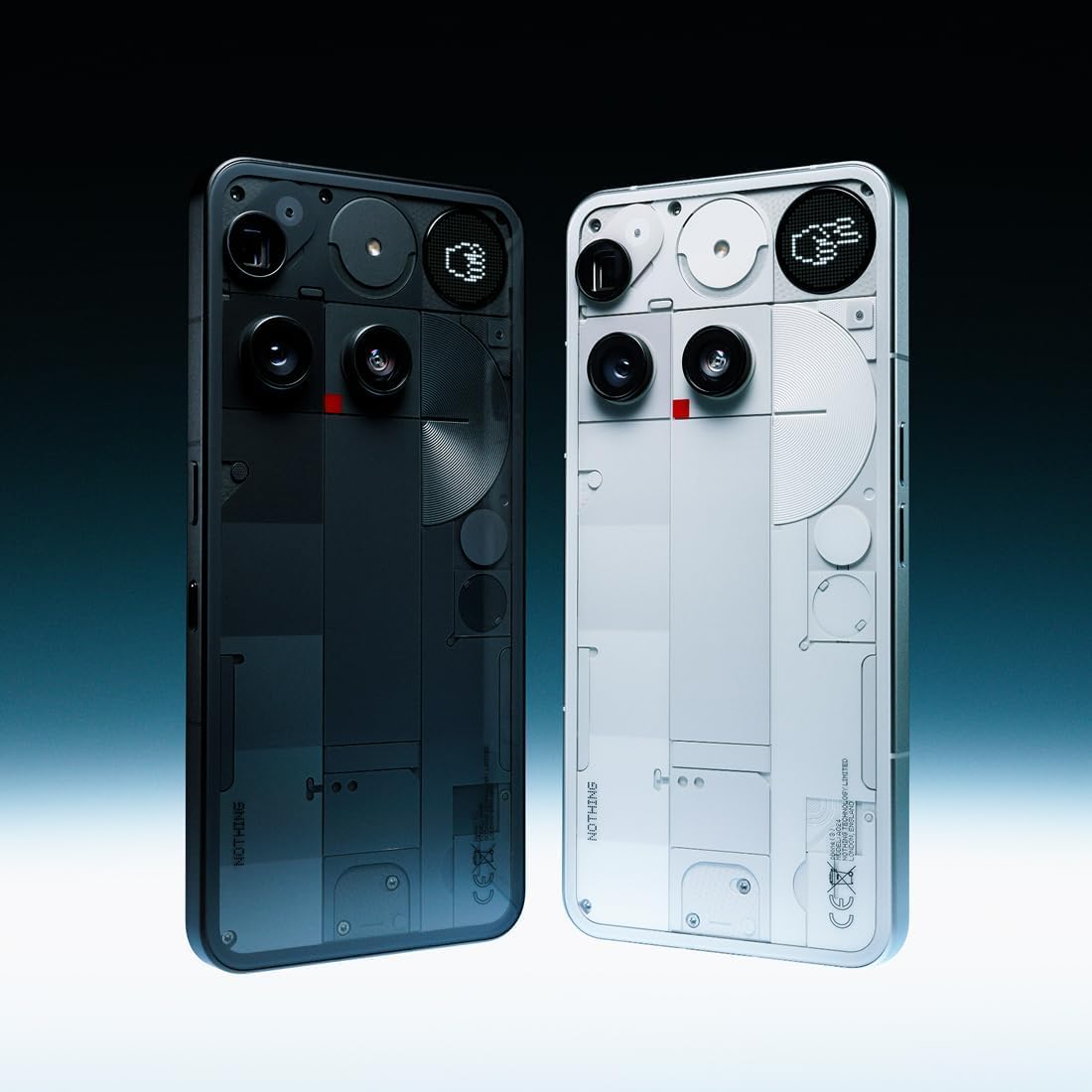 Nothing Phone (3) – Handy mit 50 MP Triple-Kamera, 24h Silizium-Kohlenstoff Akku, 6,67" 120Hz AMOLED Display, Glyph Matrix,16GB + 512GB – Schwarz 6