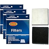 Envirocare Foam Filters to fit Kenmore Sears Progressive CF1, Progressive &amp; Whispertone, Panasonic Vacuum Cleaners, 86883, 86880, 20-86883, 2086883, 8175084 (pack of 6)