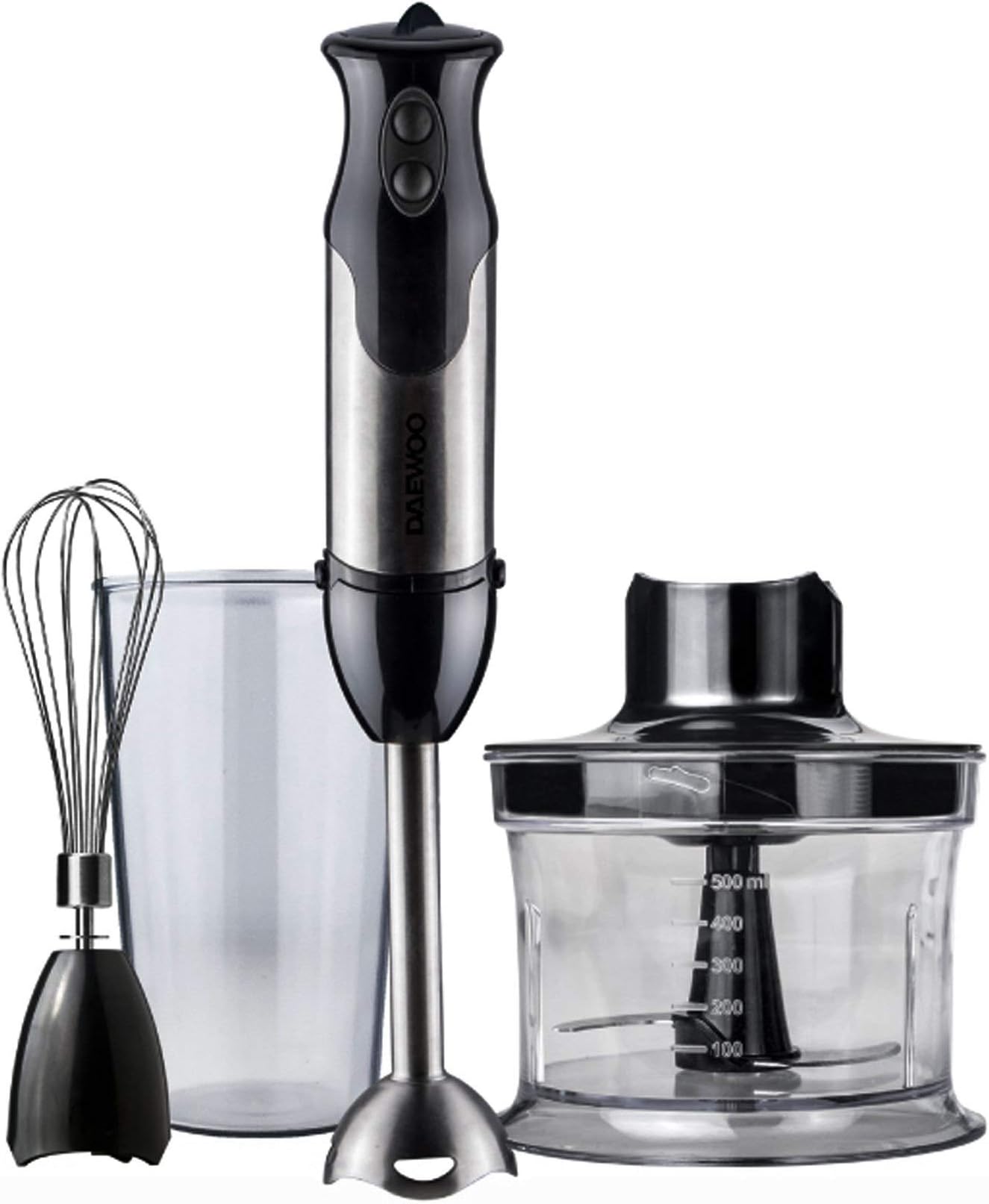 Daewoo Hand Blender Set, 800 Watt Dhb730S, Mixed Material price in