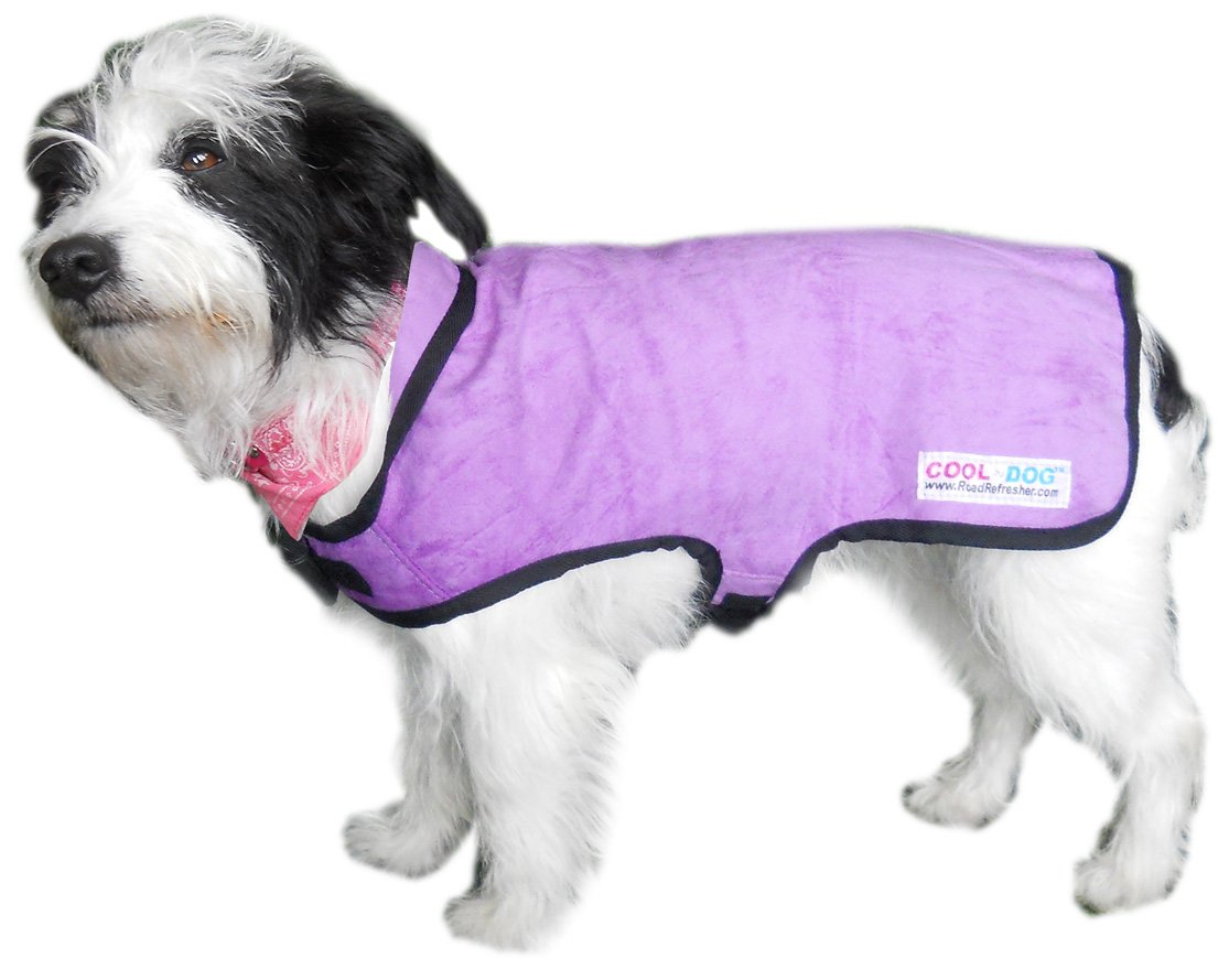 Prestige Cool Coat for Dogs, S, Purple