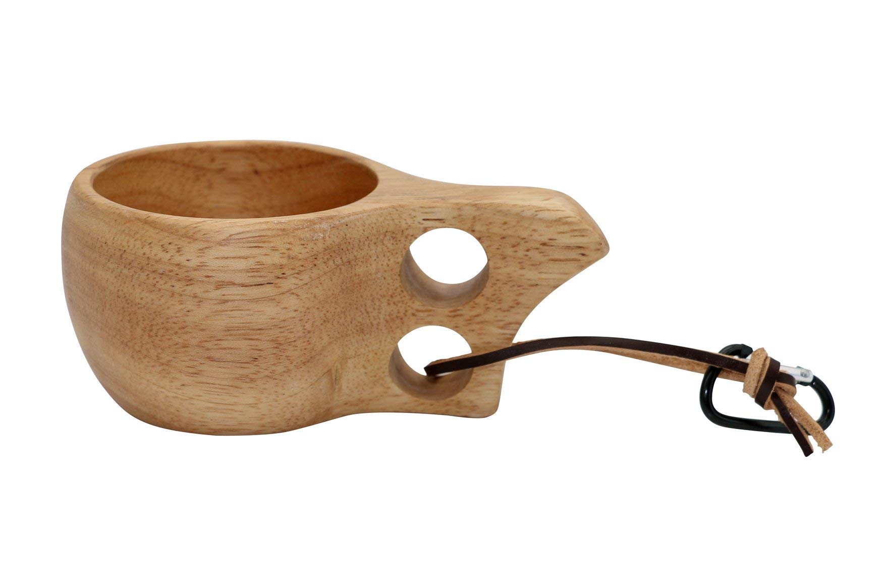 OYL Nordic Lapland Finnish Kuksa Wood Cup,Portable Travel Camping Mug 200ML