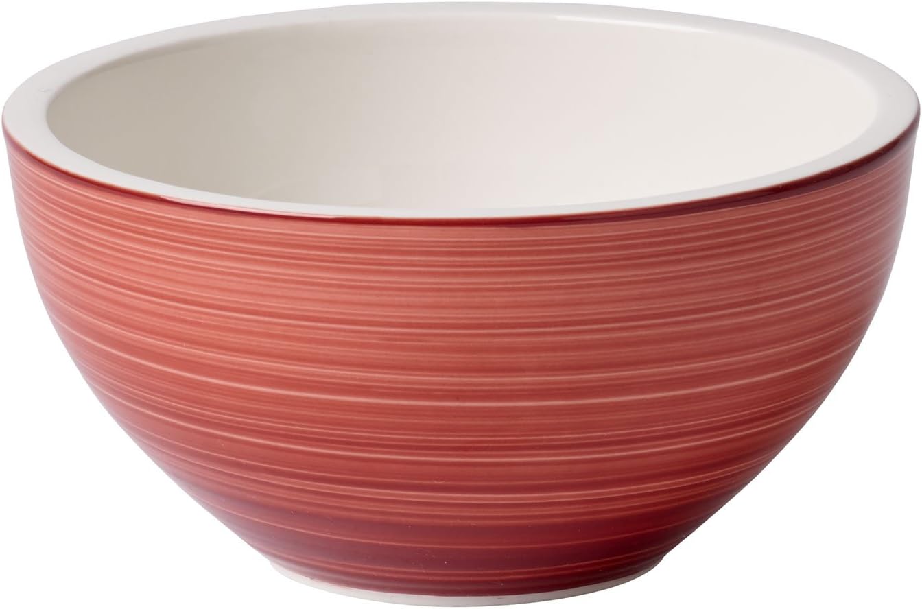 Villeroy & Boch Manufacture Rouge Bowl, Premium Porcelain, Red Amazon