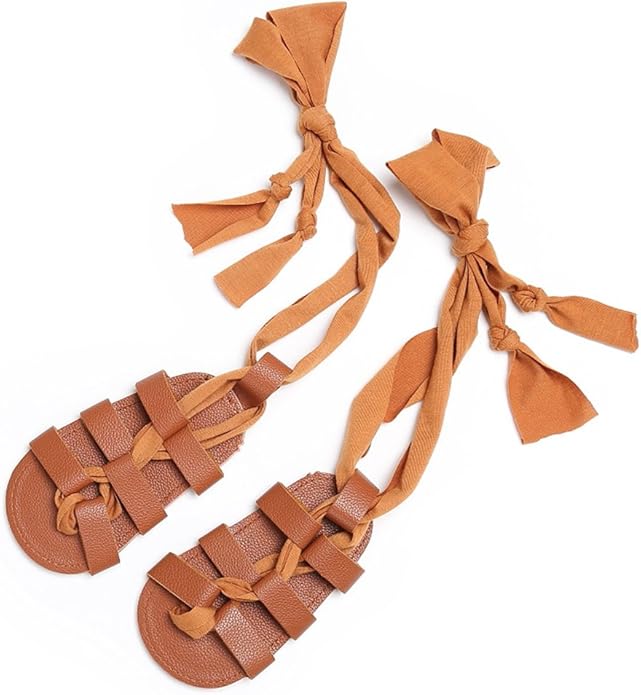 baby girl lace up sandals