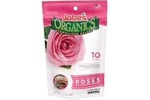 04128 10 Pack Organics Rose Fertilizer Spikes
