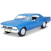 Maisto 1:24 1966 Chevy Chevelle SS 396 Model Car, Multicolor